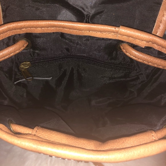 Multicolored Woven Mini Backpack - Picture 3 of 5